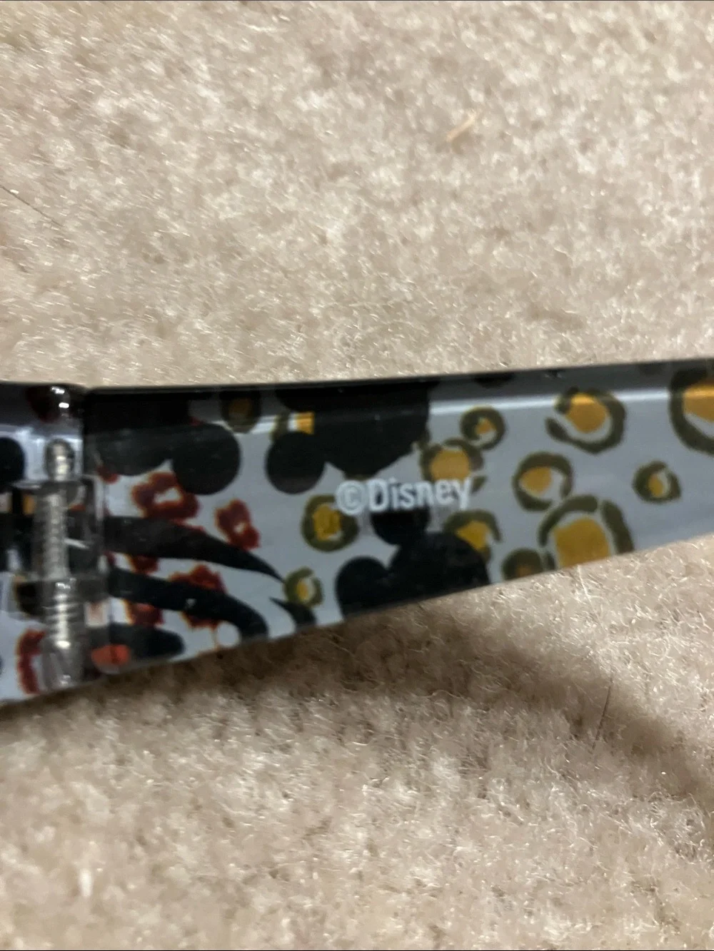 Disney Minnie Mouse Classic Black Women's Oversized Sunglasses - Black Lenses